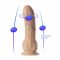 Фалоімітатор SilexD Legends - Juan Lucho Dildo 9" двошаровий, силікон+Silexpan