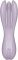 Кліторальний вібратор Satisfyer Threesome 2 Violet, 3 гнучкі пальчики, 3 мотори