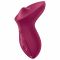 Вібратор для клітора з перлинною стимуляцією Satisfyer Exciterrr Berry, 2 незалежні мотори