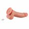 Фалоімітатор для секс-машин Hismith 8.25" Dual-density dildo with veins, система KlicLok