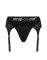 Трусики для страпона з підв’язками для панчіх Strap-On-Me REBEL HARNESS - XS