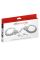 Металеві наручники Fetish Tentation Adjustable metal wrist cuffs, 2 ключі