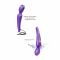 Стимулятор для клітора Love To Love Pleaser Iridescent Night, ефект постукування, 5 режимів