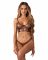 Комплект Obsessive Soranna top & crotchless thong S/M