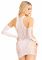Мінісукня Leg Avenue Mini dress and matching gloves White One Size