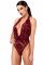 Боді Noir Handmade F386 Kink Royal cascade bodysuit XL