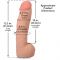 Фалоімітатор Doc Johnson The Realistic Cock ULTRASKYN - 12 Inch Hung with Balls Vanilla