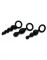 Набор анальных игрушек Satisfyer Plugs black (set of 3) - Booty Call  (м'яте паковання!!!)