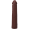 Фалоімітатор Doc Johnson The Realistic Cock ULTRASKYN - 9 Inch Chocolate