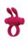 Ерекційне віброкільце S Pleasures Premium Rabbit Ring рожеве, зі знімною віброкулею та вушками
