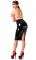 Спідниця Noir Handmade F378 Dominae Column PVC pencil skirt M