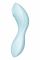 Вакуумний смарт-стимулятор із вібрацією Satisfyer Curvy Trinity 5 (Blue)  (м'яте паковання!!!)
