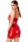 Сукня Noir Handmade F364 Bombshell Lace-Up Mini Dress Red XL