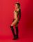 Прикраса на тіло Obsessive Lustique Black harness bra S/M/L