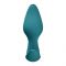 Анальна пробка Fun Factory BOOTIE FEM Bottle Green, у вигляді бутона, діаметр 2,9 см, тонкий обмежувач