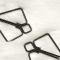 Затискачі для сосків LOCKINK Minimalism Nipple Clamps, сріблясті
