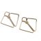 Затискачі для сосків LOCKINK Minimalism Nipple Clamps, золотисті