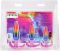 Набір анальних пробок Doc Johnson Crystal Jellies - Anal Trainer Set - Rainbow (м'яте паковання!!!)