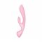 Двосторонній вібратор-кролик Satisfyer Triple Oh Pink (м'яте паковання!!!)
