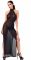 Сукня Noir Handmade F372 Onyx Twin-slit Long dress S