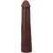 Фалоімітатор Doc Johnson The Realistic Cock ULTRASKYN - 9 Inch Chocolate