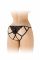 Мереживні трусики з доступом Fashion Secret Zoe Black, з бантиком