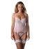 Корсет Obsessive Alissium corset & thong M/L (м'ята упаковка!!!)