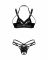 Комплект Obsessive Keira Lise 2-pcs crotchless set S/M