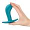 Анальна пробка Fun Factory BOOTIE L Aquamarine, діаметр 3,8 см, тонкий обмежувач