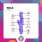Вібратор-кролик із вагінальним відростком Good Vibes Only – Tess Rabbit Vibrator with G-Spot Stimulator