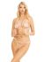 Перлинний комплект Leg Avenue Faux Pearl, One Size, ліф, трусики та наручники