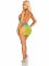 Сукня Leg Avenue Seamless Ombre Faux Lace Up Mini Dress One Size Ocean