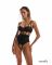 Боді Obsessive Hersis crotchless teddy L/XL