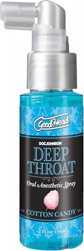 Спрей для мінету Doc Johnson GoodHead DeepThroat - Cotton Candy 59 мл (м'яте паковання!!!)