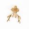Затискачі для сосків LOCKINK SEVANDA Stag Adjustable Nipple Clamps, золотисті, зі знімними підвісками