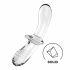 Дилдо Satisfyer Double Crystal (Transparent) (м'яте паковання!!!)