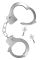 Металеві наручники Fetish Tentation Adjustable metal wrist cuffs, 2 ключі