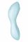 Вакуумний смарт-стимулятор із вібрацією Satisfyer Curvy Trinity 5 (Blue)  (м'яте паковання!!!)