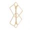 Затискачі для сосків LOCKINK Minimalism Nipple Clamps, золотисті