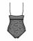 Мереживне боді з доступом Obsessive 818-TED-1 teddy M/L, чорне