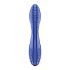 Двосторонній скляний дилдо Satisfyer Dazzling Crystal 2 Blue