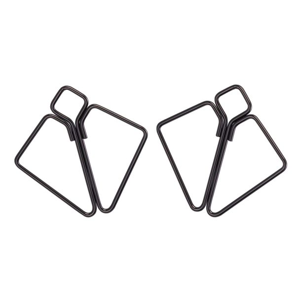 Затискачі для сосків LOCKINK Minimalism Nipple Clamps, сріблясті