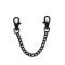 Наручники Liebe Seele Flower Rhythm - Black and Red Leather Flowers Hand Cuffs (м'яте паковання!!!)