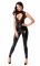 Комбінезон Noir Handmade F342 Powerwetlook and lace overall - L