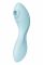 Вакуумний смарт-стимулятор із вібрацією Satisfyer Curvy Trinity 5 (Blue)  (м'яте паковання!!!)