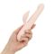 Вібратор-кролик із пульсацією Good Vibes Only – SHAI Thrusting Vibrator Soft Silicone – Pink, 3 мотори