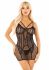 Бодістокінг Leg Avenue Heart Net Mini Dress One Size Black