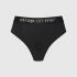 Трусики-бразиліана з фіксацією дилдо Strap-On-Me Harness Lingerie Idole – S – Black, високі