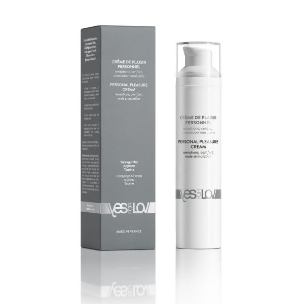 Крем для мастурбації YESforLOV PERSONAL PLEASURE CREAM 50 мл, посилює ерекцію, екстракт кордицепсу