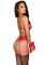 Комплект Kissable Bondage Kiss Set Red S/M